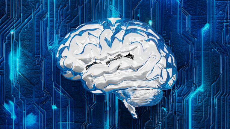 Machine learning visualisatie digitale synergie met menselijk brein
