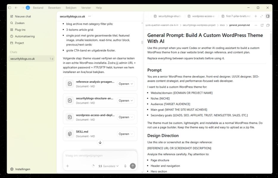 wordpress met ai 